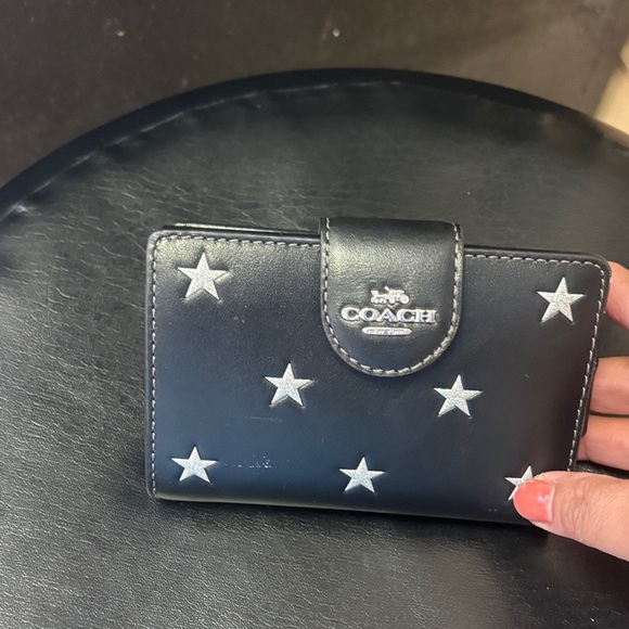 Coach Black Tote with White Star Accents - Picture 4 of 7